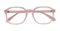 Pink Polaroid PLD D482 Square Glasses - Flat-lay