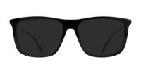 Black Polaroid PLD D497 Rectangle Glasses - Sun
