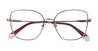 Pink Polaroid PLD D521/G Cat-eye Glasses - Flat-lay