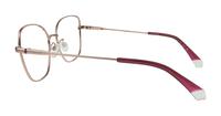 Pink Polaroid PLD D521/G Cat-eye Glasses - Side