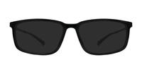 Black Polaroid PLD D535/G Rectangle Glasses - Sun
