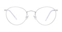 Brushed Silver Polo Ralph Lauren PH1179 Round Glasses - Front