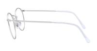 Brushed Silver Polo Ralph Lauren PH1179 Round Glasses - Side