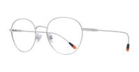 Shiny Silver Polo Ralph Lauren PH1208 Oval Glasses - Angle