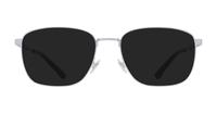 Shiny Gunmetal Polo Ralph Lauren PH1214 Rectangle Glasses - Sun