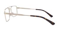Shiny Pale Gold Polo Ralph Lauren PH1216 Rectangle Glasses - Side