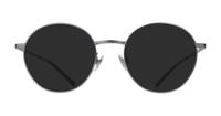 Semi Shiny Gunmetal Polo Ralph Lauren PH1217 Round Glasses - Sun