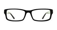 Shiny Black Polo Ralph Lauren PH2065 Rectangle Glasses - Front