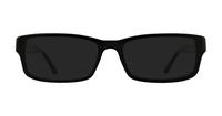 Shiny Black Polo Ralph Lauren PH2065 Rectangle Glasses - Sun