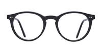 Shiny Black Polo Ralph Lauren PH2083-48 Round Glasses - Front