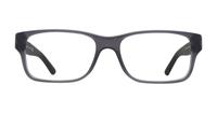 Shiny Transparent Grey Polo Ralph Lauren PH2117-54 Rectangle Glasses - Front