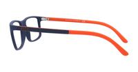 Matte Navy Blue Polo Ralph Lauren PH2126-53 Rectangle Glasses - Side