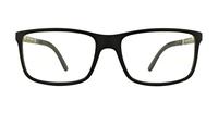 Black Polo Ralph Lauren PH2126-55 Rectangle Glasses - Front