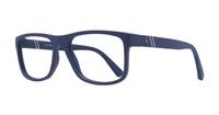 Matte Navy Polo Ralph Lauren PH2184 Rectangle Glasses - Angle