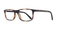 Havana Polo Ralph Lauren PH2197 Rectangle Glasses - Angle