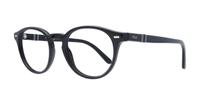 Black Polo Ralph Lauren PH2208 Round Glasses - Angle