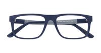 Matte Navy Blue Polo Ralph Lauren PH2218 Rectangle Glasses - Flat-lay