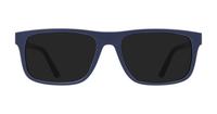 Matte Navy Blue Polo Ralph Lauren PH2218 Rectangle Glasses - Sun