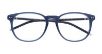 Transparent Blue Polo Ralph Lauren PH2225 Round Glasses - Flat-lay