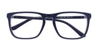 Shiny Navy Blue Polo Ralph Lauren PH2226 Oval Glasses - Flat-lay