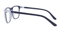 Shiny Navy Blue Polo Ralph Lauren PH2226 Oval Glasses - Side