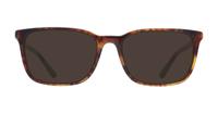 Shiny Havana Polo Ralph Lauren PH2234 Oval Glasses - Sun