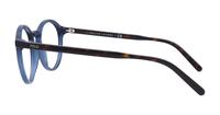 Shiny Navy Blue Polo Ralph Lauren PH2246 Round Glasses - Side