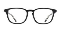 Shiny Black Crystal Polo Ralph Lauren PH2253 Round Glasses - Front