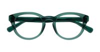 Shiny Transp Green Polo Ralph Lauren PH2262 Round Glasses - Flat-lay