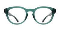 Shiny Transp Green Polo Ralph Lauren PH2262 Round Glasses - Front