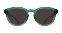 Shiny Transp Green Polo Ralph Lauren PH2262 Round Glasses - Sun