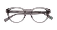 Shiny Transp Grey Polo Ralph Lauren PH2262 Round Glasses - Flat-lay
