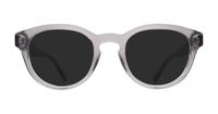 Shiny Transp Grey Polo Ralph Lauren PH2262 Round Glasses - Sun