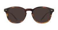 Shiny Brown Tortoise Polo Ralph Lauren PH2267 Square Glasses - Sun