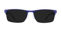 Matt Blue Puma PE0013O-54 Rectangle Glasses - Sun