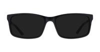 Shiny Black Puma PE0016O-56 Rectangle Glasses - Sun