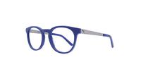 Blue / Silver Puma PE0017O Round Glasses - Angle