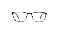 Matt Black Puma PE0066O Square Glasses - Front