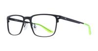 Matte Varnish Black Puma PE0084O Rectangle Glasses - Angle