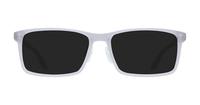Grey / Grey Transparent Puma PE0104O Rectangle Glasses - Sun