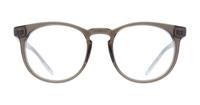 Beige Transparent Puma PE0147O Round Glasses - Front