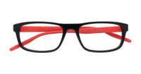 Black Puma PU0275O Rectangle Glasses - Flat-lay