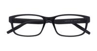 Black Puma PU0278O Rectangle Glasses - Flat-lay