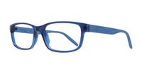 Blue Puma PU0278O Rectangle Glasses - Angle