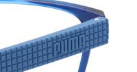 Blue Puma PU0278O Rectangle Glasses - Detail