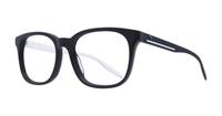 Black Puma PU0290O Square Glasses - Angle