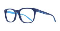 Blue Puma PU0290O Square Glasses - Angle