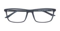 Grey / Grey Transparent Puma PU0347O Rectangle Glasses - Flat-lay