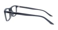 Grey / Grey Transparent Puma PU0347O Rectangle Glasses - Side
