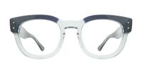 Blue On Transparent Ray-Ban RB0298V Square Glasses - Front